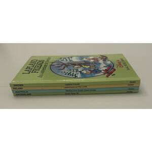 4 Disney's Small World Library Books Sweden, Australia, Switzerland and Ireland